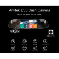 Видеорегистратор Anytek B33 с дисплеем 5.0" (3 камеры)