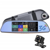 Видеорегистратор-зеркало XPX ZX857 3G (2 камеры + GPS-навигатор)