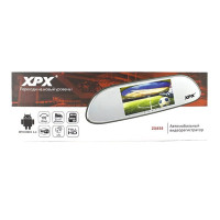 Видеорегистратор-зеркало XPX ZX858 (2 камеры + GPS-навигатор)
