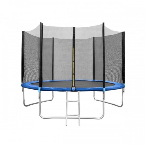 Батут Bebon Sports 10ft (305 см) складные стойки, с внешней сеткой и лестницей