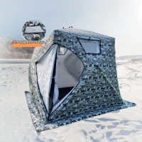 Четырехслойная зимняя палатка куб для рыбалки Mircamping 2019MC-СНЕГ (240х240х195/220см) купить в Минске