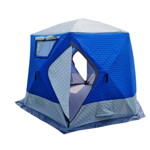 Трехслойная зимняя палатка куб Mircamping 2020 (300х300х205см) (мобильная баня)