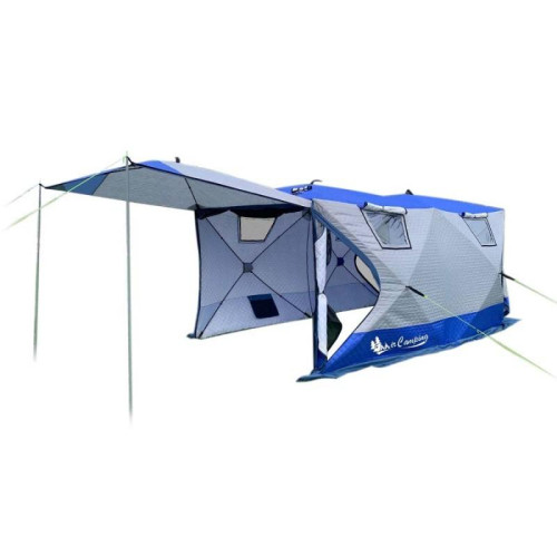 Трехслойная зимняя палатка куб Mircamping 2023 (мобильная баня)