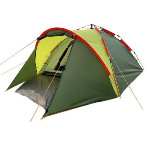 Трехместная автоматическая палатка Mircamping (220+100)х220х135 см, ART900