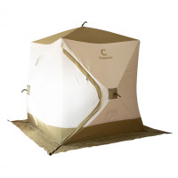 Палатка зимняя куб СЛЕДОПЫТ "Premium" 2,1х2,1 м, 4-х местная, 3 слоя, PF-TW-14 купить в Минске