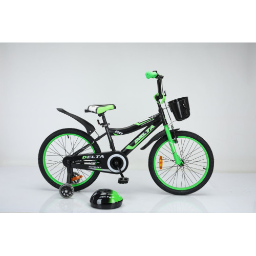 Детский велосипед Delta Sport 18 (зеленый, 2020)