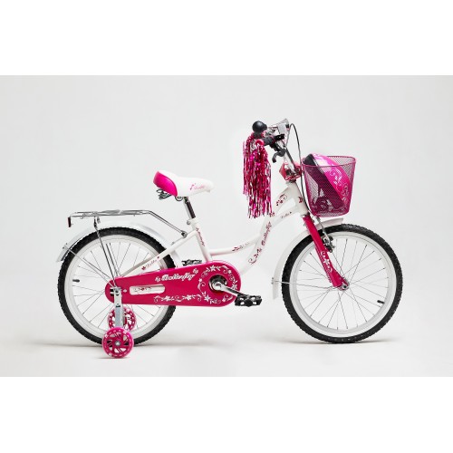 Детский велосипед Delta Butterfly 16 (белый, 2020)