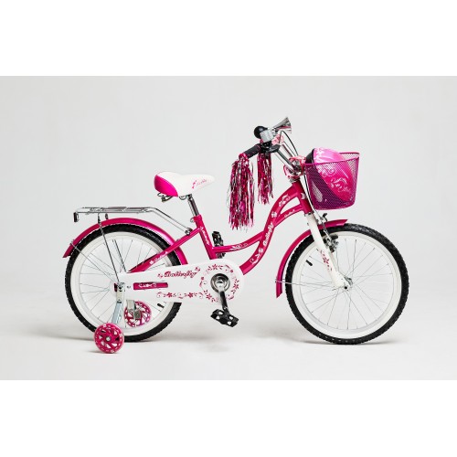 Детский велосипед Delta Butterfly 16 (розовый, 2020)
