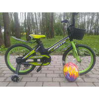 Детский велосипед Delta Prestige 16 (зеленый, 2020) облегченный