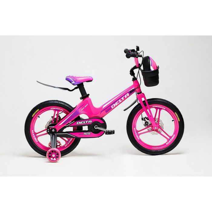 Детский велосипед Delta Prestige D 18 (розовый, 2020) облегченный