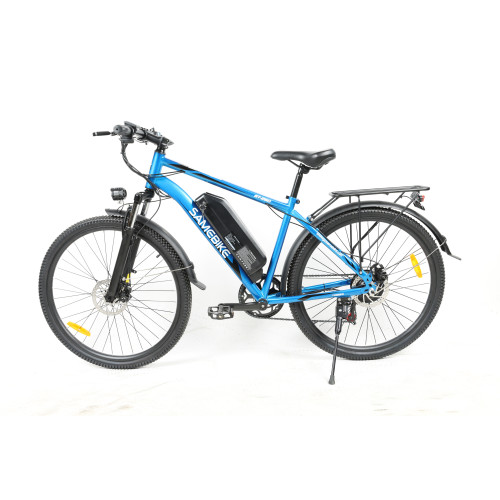 Электровелосипед двухколёсный для взрослых SAMEBIKE GT, арт. SB-GT250, синий