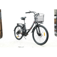 Электровелосипед двухколёсный для взрослых SAMEBIKE VENTURE, арт. SB-VENTURE250,чёрно-серебристый купить в Минске